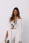 Top Melissa Linho SWALLOW