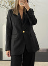Blazer Linho Bordado SWALLOW