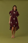 Vestido Midi Bordado SWALLOW