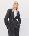 Blazer Costas Plissadas e Cinto ACCESS