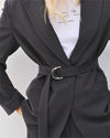 Blazer Costas Plissadas e Cinto ACCESS