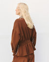 Casaco Peplum Barra Cintura ACCESS