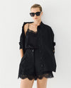 Camisa Riscas Costas Renda ACCESS