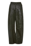 Calça Wide Leg Efeito Pele BSB