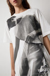 T-Shirt Oversized Estampada Strass BSB