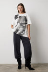 T-Shirt Oversized Estampada Strass BSB