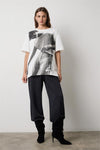 T-Shirt Oversized Estampada Strass BSB