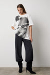 T-Shirt Oversized Estampada Strass BSB
