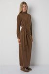 Vestido Franzido com Nó BSB