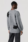Cardigan Malha Detalhes Renda BSB
