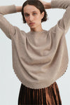 Camisola Lã Detalhes Desgastados BSB