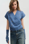 Camisola Trespasse Strass BSB