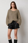 Camisola Alpaca Oversized Assimétrica BSB