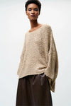 Camisola Alpaca Oversized Assimétrica BSB