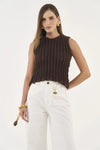Top Slim Tricô COLCCI