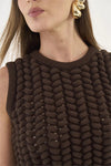 Top Slim Tricô COLCCI