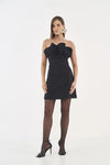 Vestido Mini Alfaiataria Folho COLCCI