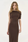 Vestido Midi Slim Assimétrico COLCCI
