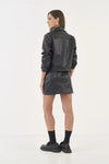 Saia Mini Logo Eco Pele COLCCI