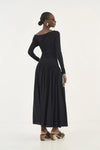 Vestido Maxi Drapeado COLCCI