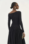 Vestido Maxi Drapeado COLCCI