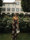Vestido Longo Estampado Floral COLCCI
