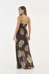 Vestido Longo Estampado Floral COLCCI
