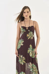 Vestido Longo Estampado Floral COLCCI