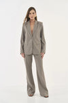 Calça Wide Leg Vichy COLCCI