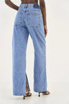 Calça Jeans Juliette Wide Leg Bordado COLCCI