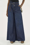 Calça Jeans Silvia Pantalona COLCCI