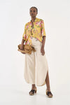 Calça Sarja Joana Fenda Lateral COLCCI