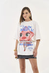 T-shirt Over Estampada COLCCI
