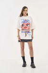 T-shirt Over Estampada COLCCI