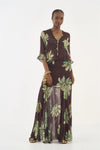 Blusa Floral Com Folhos COLCCI