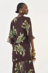 Blusa Floral Com Folhos COLCCI