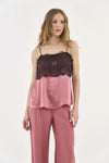 Top Confort Acetinado Renda COLCCI