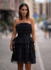 Vestido Mini Tule FRACOMINA