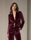 Blazer Veludo Regular FRACOMINA