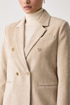 Blazer Regular Abotoamento Duplo FRACOMINA