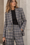 Blazer Regular Xadrez Gales FRACOMINA