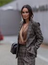 Blazer Regular Xadrez Gales FRACOMINA