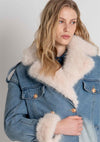 Blusão Jeans c/ Pêlo FRACOMINA