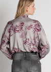 Blusa Cropped Floral FRACOMINA