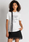 T-shirt Regular c/ Detalhes FRACOMINA