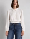 Camisa Cropped Viscose FRACOMINA