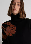 Camisola Jacquard Floral FRACOMINA