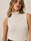 Top Gola Alta Jacquard FRACOMINA