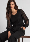 Camisola Manga Abalonada Riscas FRACOMINA