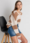 Camisola Lã e Mohair Riscas FRACOMINA